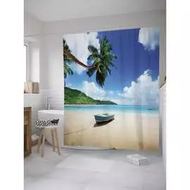 Шторка-занавеска для ванной JOYARTY