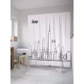 Шторка-занавеска для ванной JOYARTY