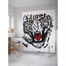 Шторка-занавеска для ванной JOYARTY