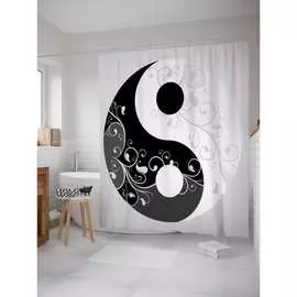 Шторка-занавеска для ванной JOYARTY