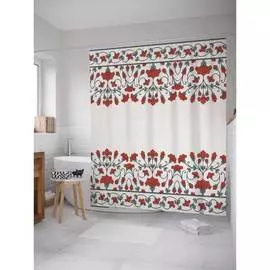 Шторка-занавеска для ванной JOYARTY