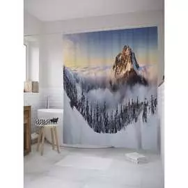 Шторка-занавеска для ванной JOYARTY