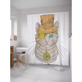 Шторка-занавеска для ванной JOYARTY