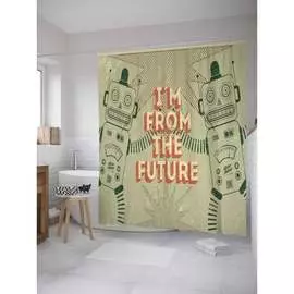 Шторка-занавеска для ванной JOYARTY