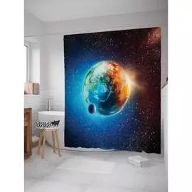 Шторка-занавеска для ванной JOYARTY