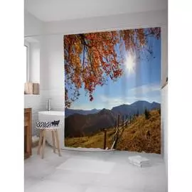 Шторка-занавеска для ванной JOYARTY