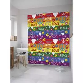 Шторка-занавеска для ванной JOYARTY