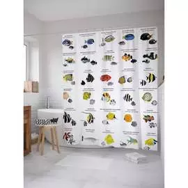 Шторка-занавеска для ванной JOYARTY