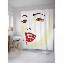 Шторка-занавеска для ванной JOYARTY