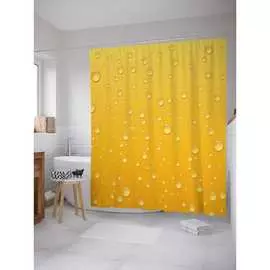 Шторка-занавеска для ванной JOYARTY