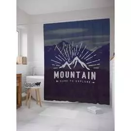 Шторка-занавеска для ванной JOYARTY