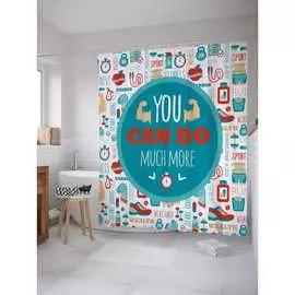 Шторка-занавеска для ванной JOYARTY