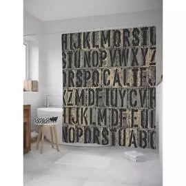 Шторка-занавеска для ванной JOYARTY