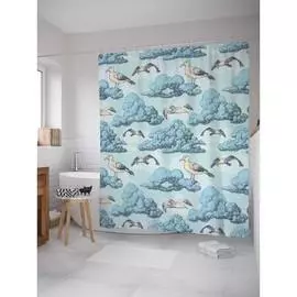 Шторка-занавеска для ванной JOYARTY