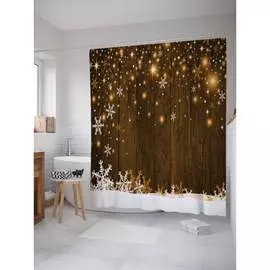 Шторка-занавеска для ванной JOYARTY