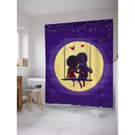 Шторка-занавеска для ванной JOYARTY