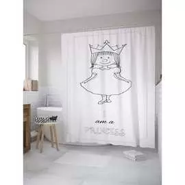 Шторка-занавеска для ванной JOYARTY