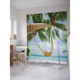 Шторка-занавеска для ванной JOYARTY