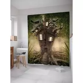 Шторка-занавеска для ванной JOYARTY