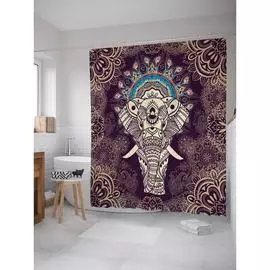 Шторка-занавеска для ванной JOYARTY