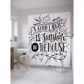 Шторка-занавеска для ванной JOYARTY