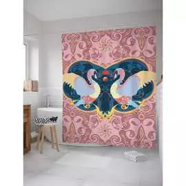 Шторка-занавеска для ванной JOYARTY