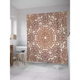 Шторка-занавеска для ванной JOYARTY