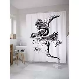 Шторка-занавеска для ванной JOYARTY