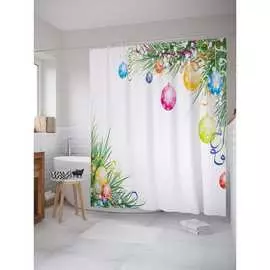 Шторка-занавеска для ванной JOYARTY