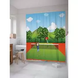 Шторка-занавеска для ванной JOYARTY