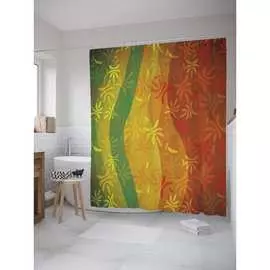 Шторка-занавеска для ванной JOYARTY