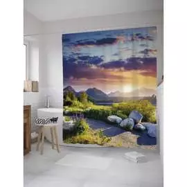 Шторка-занавеска для ванной JOYARTY