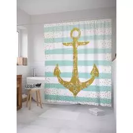 Шторка-занавеска для ванной JOYARTY