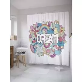 Шторка-занавеска для ванной JOYARTY