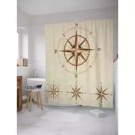 Шторка-занавеска для ванной JOYARTY