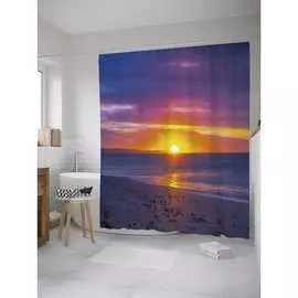 Шторка-занавеска для ванной JOYARTY