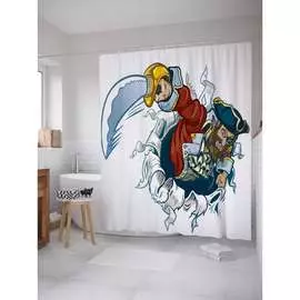 Шторка-занавеска для ванной JOYARTY