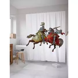 Шторка-занавеска для ванной JOYARTY