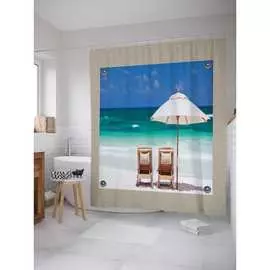 Шторка-занавеска для ванной JOYARTY