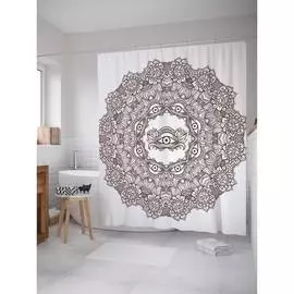 Шторка-занавеска для ванной JOYARTY