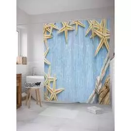 Шторка-занавеска для ванной JOYARTY