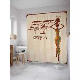 Шторка-занавеска для ванной JOYARTY