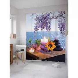 Шторка-занавеска для ванной JOYARTY