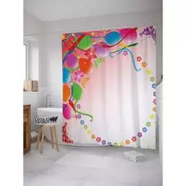 Шторка-занавеска для ванной JOYARTY