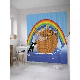 Шторка-занавеска для ванной JOYARTY