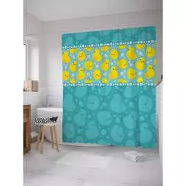 Шторка-занавеска для ванной JOYARTY