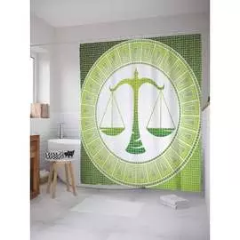 Шторка-занавеска для ванной JOYARTY