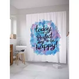 Шторка-занавеска для ванной JOYARTY