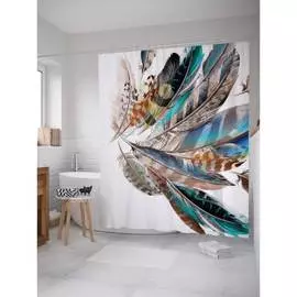 Шторка-занавеска для ванной JOYARTY