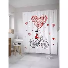 Шторка-занавеска для ванной JOYARTY